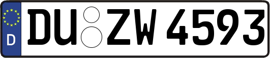 DU-ZW4593