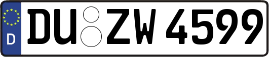 DU-ZW4599