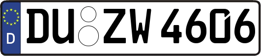 DU-ZW4606
