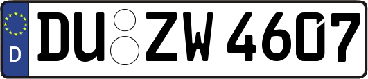 DU-ZW4607