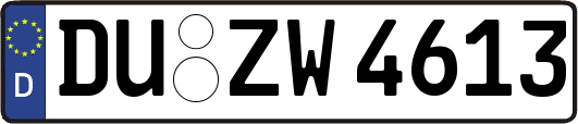 DU-ZW4613