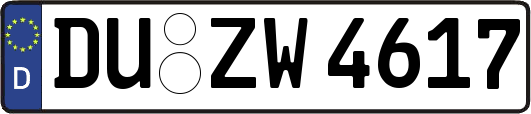 DU-ZW4617