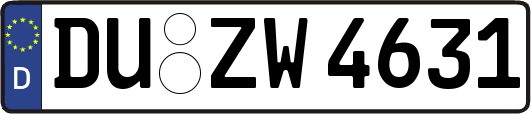 DU-ZW4631