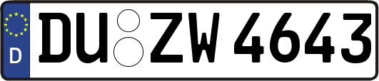 DU-ZW4643