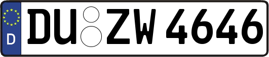 DU-ZW4646