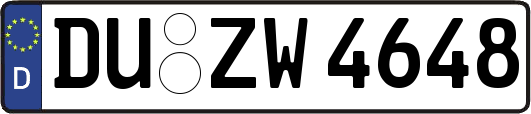 DU-ZW4648
