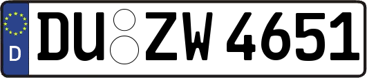 DU-ZW4651