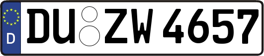 DU-ZW4657