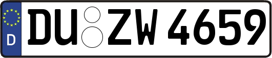 DU-ZW4659