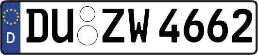 DU-ZW4662