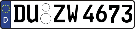 DU-ZW4673