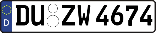 DU-ZW4674