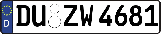 DU-ZW4681