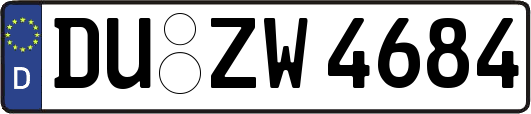 DU-ZW4684