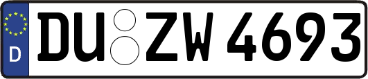 DU-ZW4693