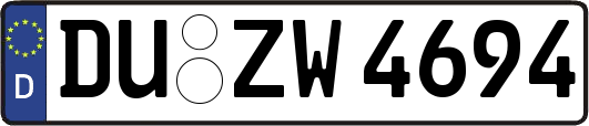 DU-ZW4694