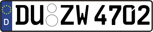 DU-ZW4702
