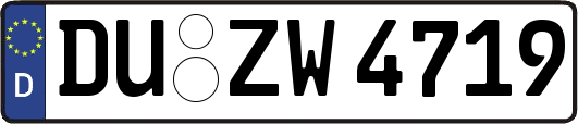 DU-ZW4719