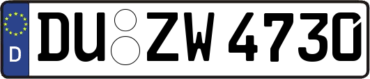 DU-ZW4730