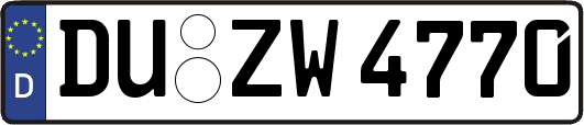 DU-ZW4770