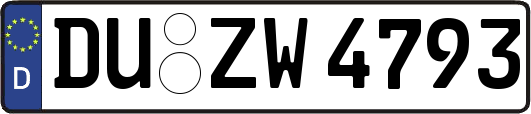 DU-ZW4793