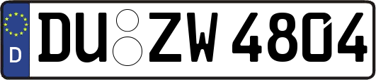 DU-ZW4804