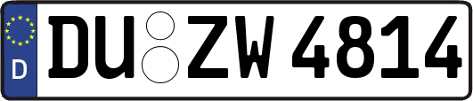 DU-ZW4814