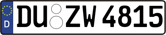 DU-ZW4815