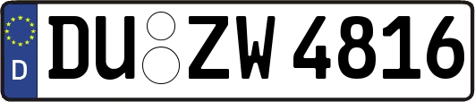 DU-ZW4816