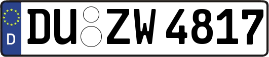 DU-ZW4817