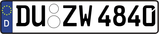 DU-ZW4840