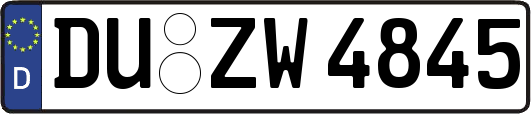 DU-ZW4845