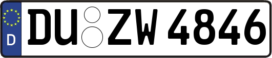 DU-ZW4846