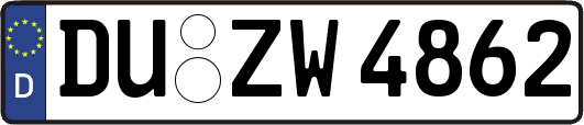 DU-ZW4862