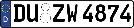 DU-ZW4874