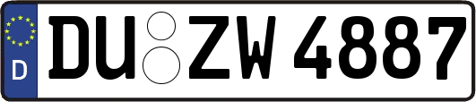 DU-ZW4887