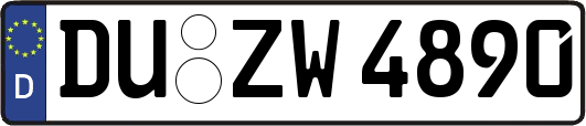 DU-ZW4890