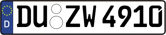 DU-ZW4910