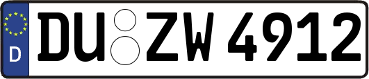 DU-ZW4912