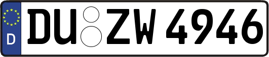 DU-ZW4946