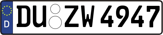 DU-ZW4947