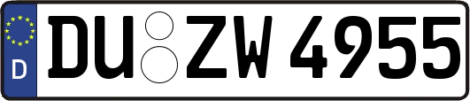 DU-ZW4955