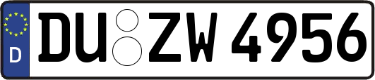 DU-ZW4956