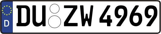 DU-ZW4969
