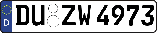 DU-ZW4973