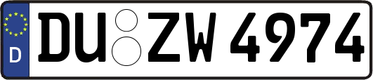 DU-ZW4974