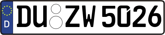 DU-ZW5026