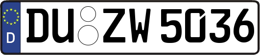DU-ZW5036