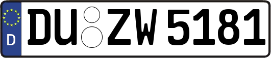 DU-ZW5181