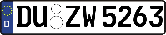 DU-ZW5263